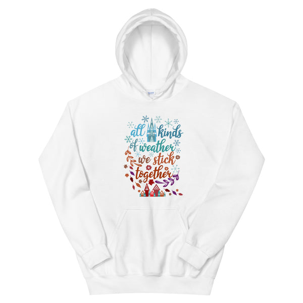 Frozen Christmas Hoodie Sisters, Sisters White Christmas Shirt Unisex Hoodie