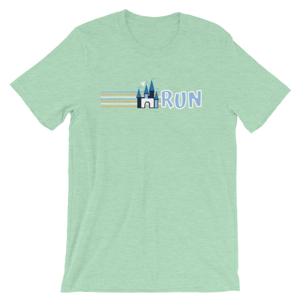 Disney Castle Run T-Shirt with Mickey Balloon Disney running shirt