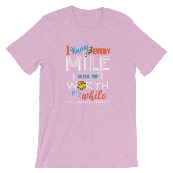 Hercules Disney T-Shirt. Run Disney, Every Mile is Worth My While.