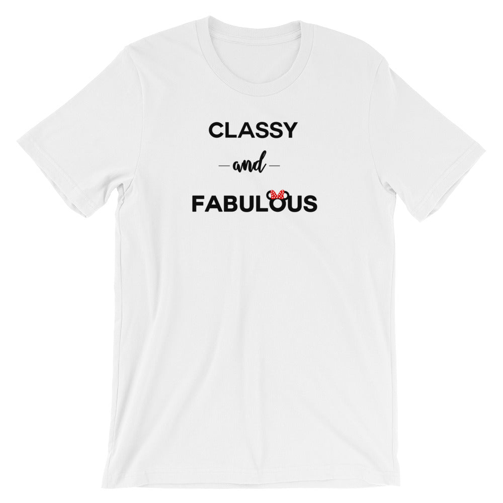 Classy and Fabulous Coco Chanel and Minnie Quote Shirt