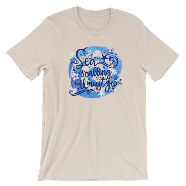 Moana The Sea is Calling and I Must Go Disney Unisex T-Shirt