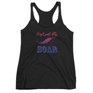 Dumbo Quote Shirt, Don't Just Fly, Soar! Inspirational Disney Women's Tank Top