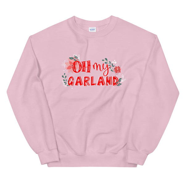 Noelle Sweatshirt Disney Christmas Disney Plus Oh My Garland Christmas Sweatshirt