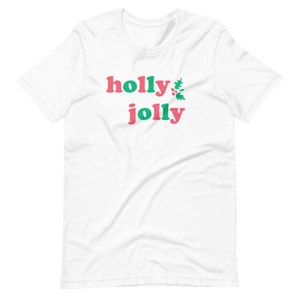 Mickey Holly Jolly Holiday Short-Sleeve Unisex T-Shirt