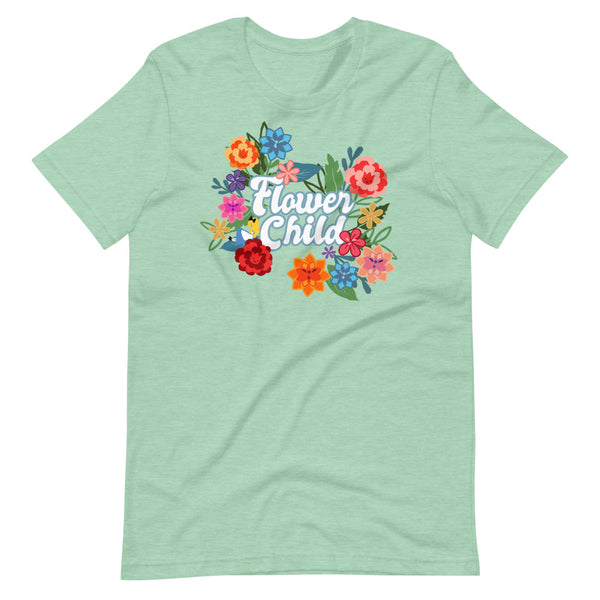 Flower Child T-Shirt Alice in Wonderland Flower and Garden Disney T-shirt