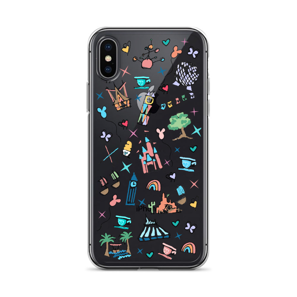 【Disney】Walt Disney World EPCOT フィグメント iPhoneケース New Figment Headphone Case, Ornament, & Phone Cases