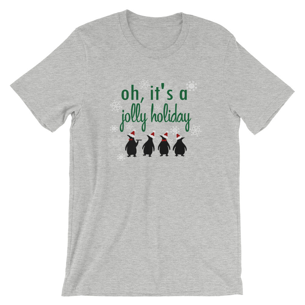 Jolly Holiday Christmas T-Shirt Mary Poppins Penguins Christmas T-shirt