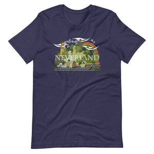 Neverland Vintage T-Shirt Disney Mermaids Disney Peter Pan Disney Unisex Vintage T-Shirt