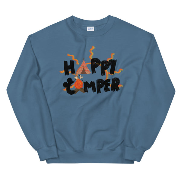 Happy Camper Fort Wilderness Resort and Campground Unisex Sweatshirt