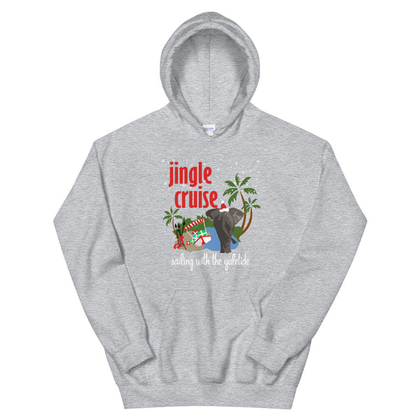Jingle Cruise Elephant Hoodie Sweatshirt Disney Christmas Shirt Unisex Hoodie Sweatshirt