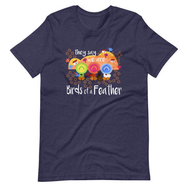 Three Caballeros T-shirt, Disney Birds of a Feather Unisex Tee