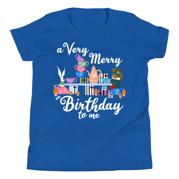 Disney Birthday Kids T-Shirt Alice in Wonderland A Very Merry un Birthday To Me Kids T-Shirt