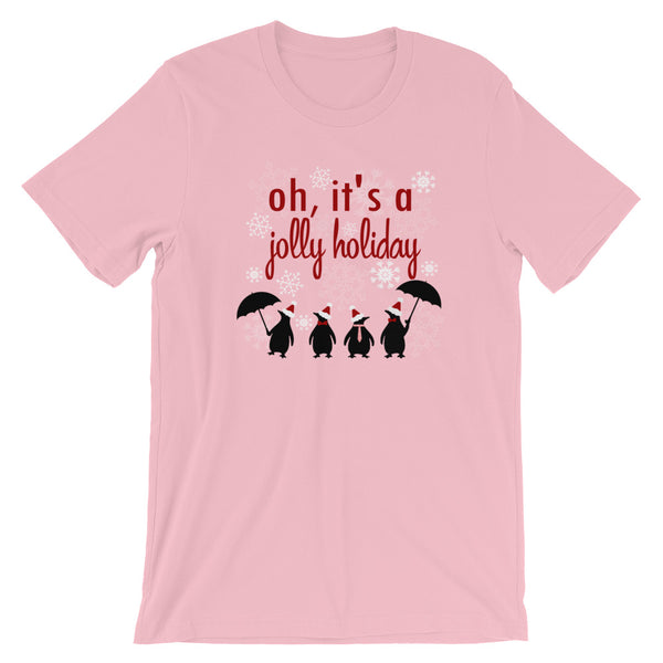 Jolly Holiday Snowfall, Disney Christmas, Mary Poppins Unisex T-Shirt