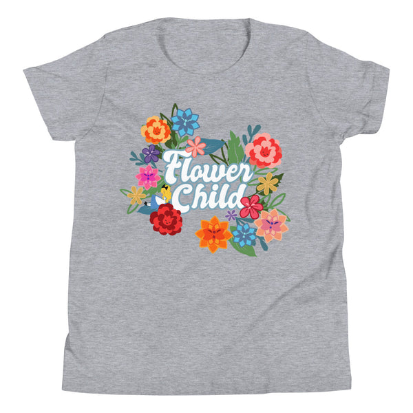 Flower Child Kids T-Shirt Alice Flower and Garden Disney Kids T-shirt