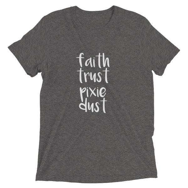Faith Trust and Pixie Dust Tinkerbell Vintage Triblend T-Shirt