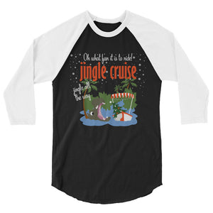 Jingle Cruise Hippo Raglan Jungle Cruise Disney Christmas Raglan
