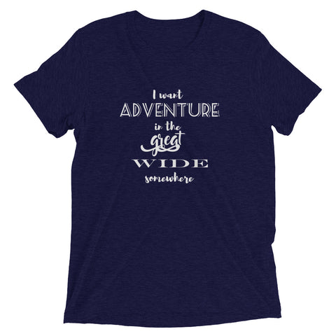 Adventure Beauty and the Beast Vintage Triblend T-Shirt