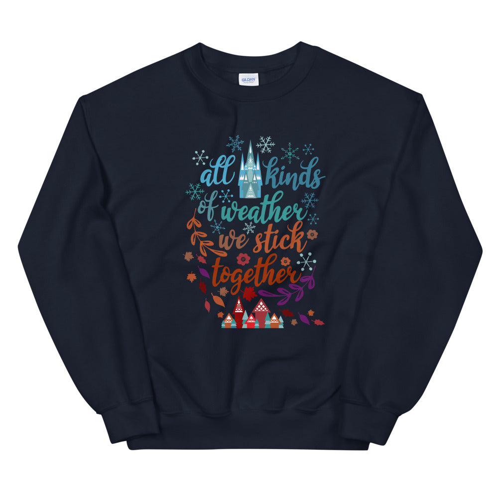 Frozen Christmas Sweatshirt, Sisters, Sisters White Christmas