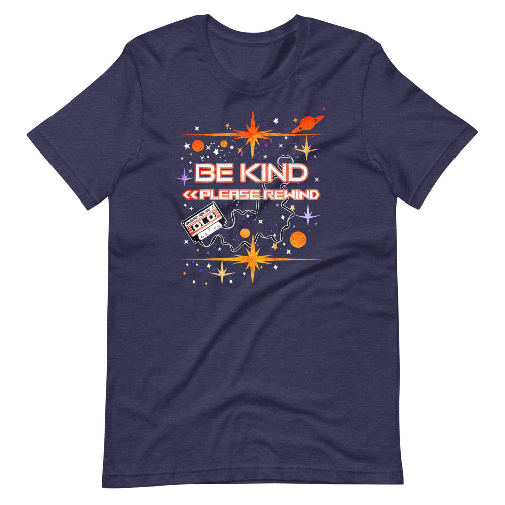 Polka Dot Pixie Shop Guardians of The Galaxy T-Shirt Be Kind Please Rewind Disney Marvel Unisex T-Shirt Athletic Heather / 4XL