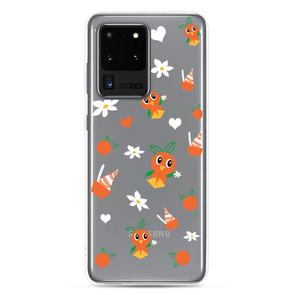 Orange Bird Samsung Phone Case Citrus Swirl Disney World Disneyland Samsung Phone Case