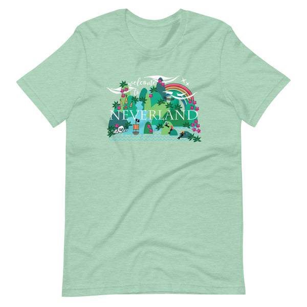 Neverland T-Shirt Disney Mermaids Disney Peter Pan Disney Unisex T-Shirt