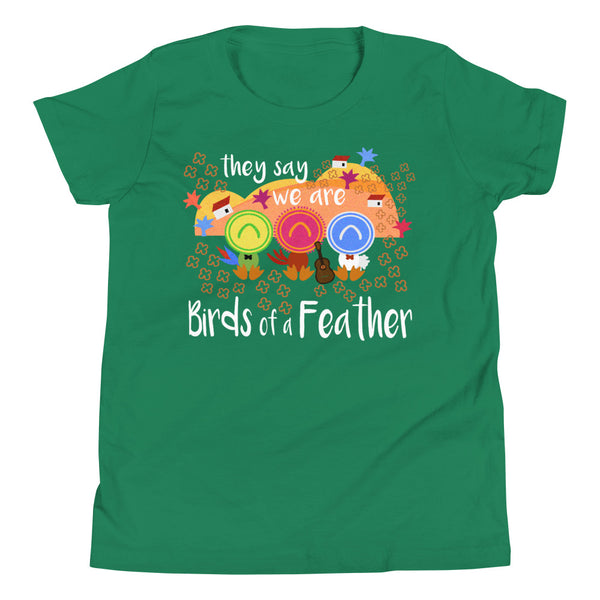 Three Caballeros Kids T-shirt, Disney Birds of a Feather Disney Kids T-shirt