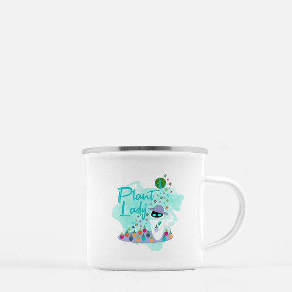 Plant Lady EVE Disney Wall-E Inspired Camping Mug