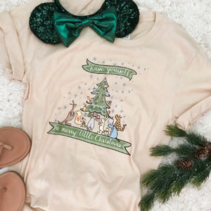 Winnie the Pooh Christmas T-Shirt Have Yourself a Merry Little Christmas Disney T-Shirt