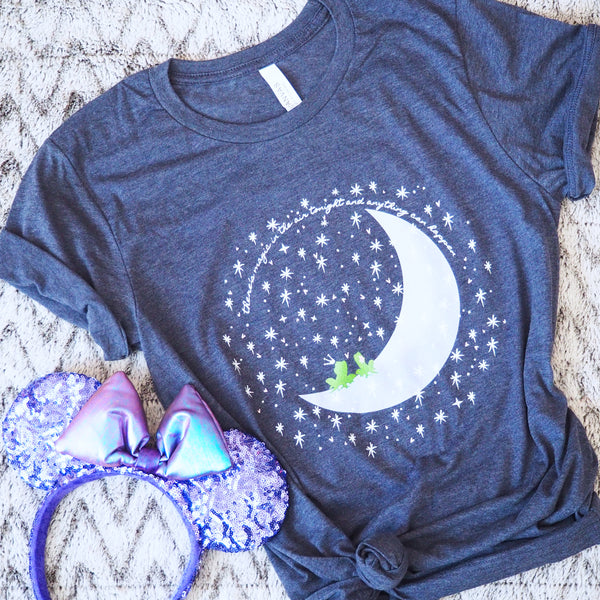 Magic in the Air T-Shirt Princess and the Frog Moon Unisex T-Shirt