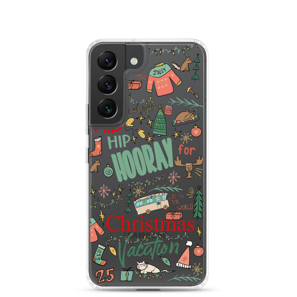 Christmas Vacation Samsung Phone Case Hip Hip Hooray for Christmas Vacation Griswold Family Christmas Samsung Case