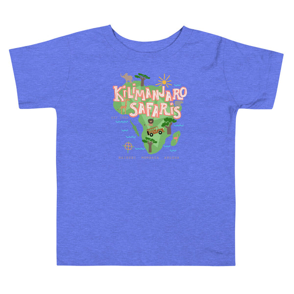 Kilimanjaro Safari Toddler T-shirt Disney Animal Kingdom Safari Toddler Short Sleeve Tee
