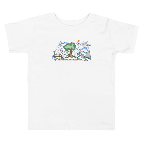 Animal Kingdom 50th Anniversary Toddler T-Shirt Tree of Life Disney Toddler T-Shirt