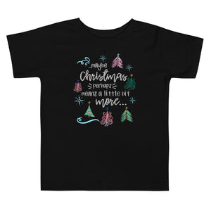 Grinch Toddler Holiday Christmas Tree Grinchmas Toddler T-Shirt
