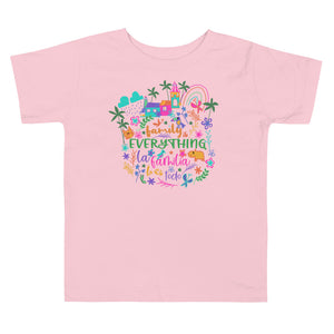 Encanto Family Toddler T-Shirt Family is Everything Disney Toddler T-Shirt