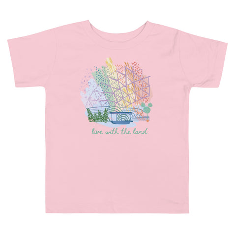 Living with the Land Toddler T-Shirt Epcot Park Walt Disney World Toddler T-Shirt