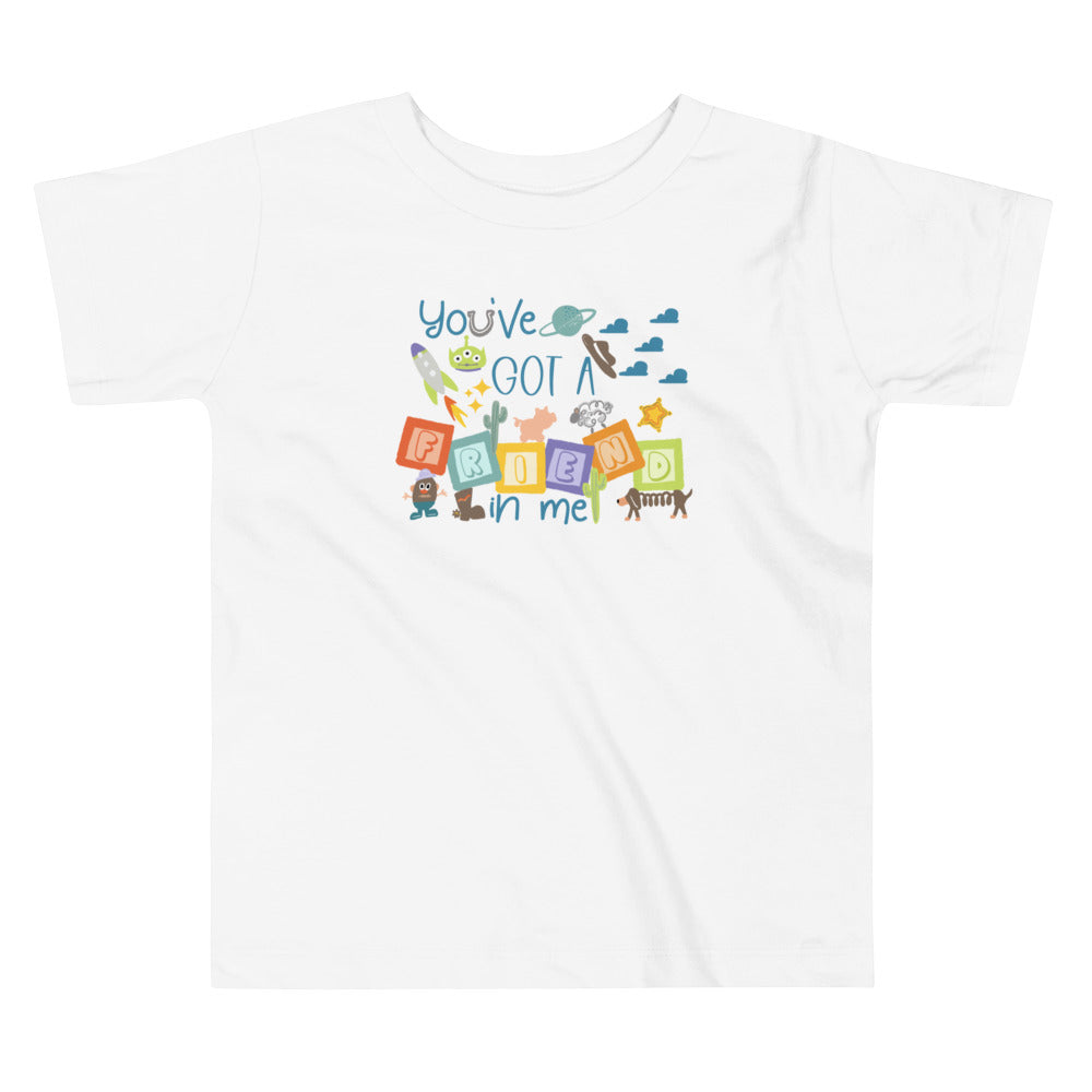 Toy Story Toddler Shirt Disney Shirt You've Got a Friend in Me