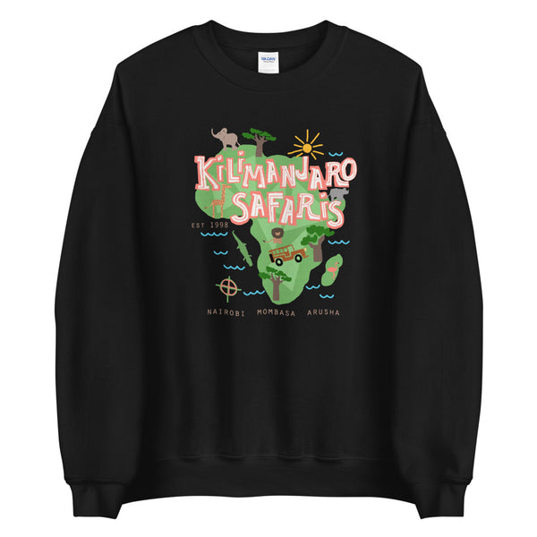 Kilimanjaro Safari Sweatshirt Disney Animal Kingdom Crew Neck Unisex Sweatshirt