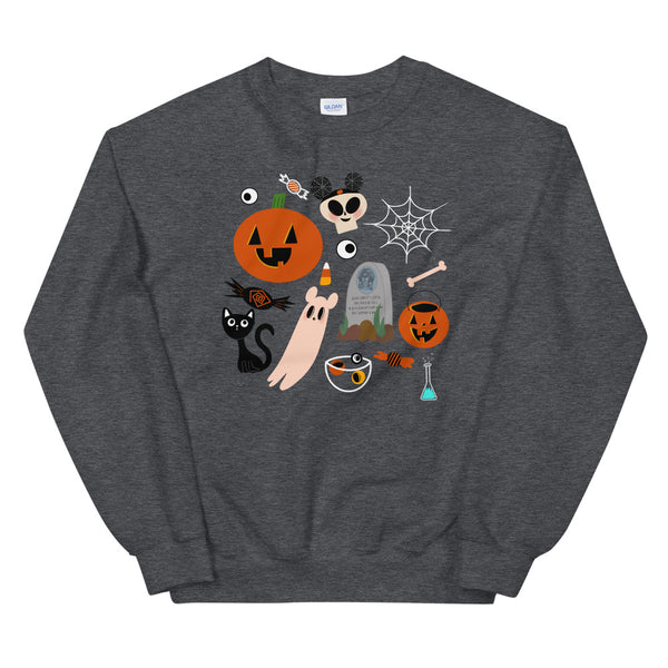 Disney Creepy Cute Halloween Sweater Fall Unisex Sweatshirt
