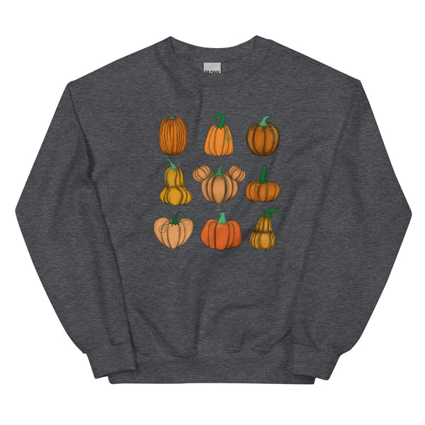Mickey Pumpkin Patch Sweatshirt Halloween Pumpkin Patch Fall Unisex Sweatshirt