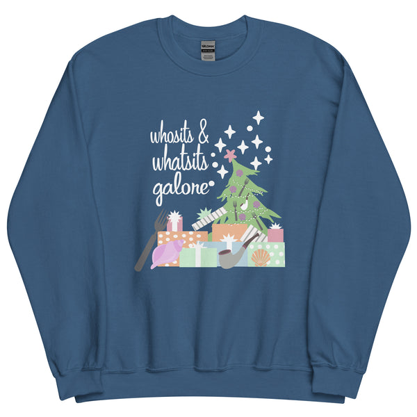 Little Mermaid Christmas Sweatshirt Whosits and Whatsits Galore Disney Christmas Sweatshirt
