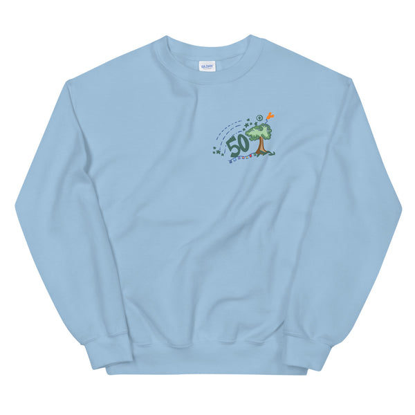 Animal Kingdom 50th Anniversary Sweatshirt TWO-SIDED Tree of Life Disney Unisex Sweatshirt