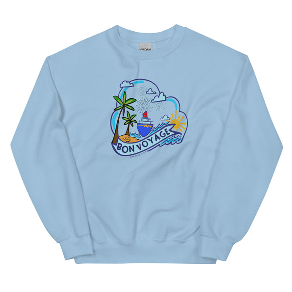 Bon Voyage Sweatshirt Disney Cruise Shirt Castaway Cay Sweatshirt