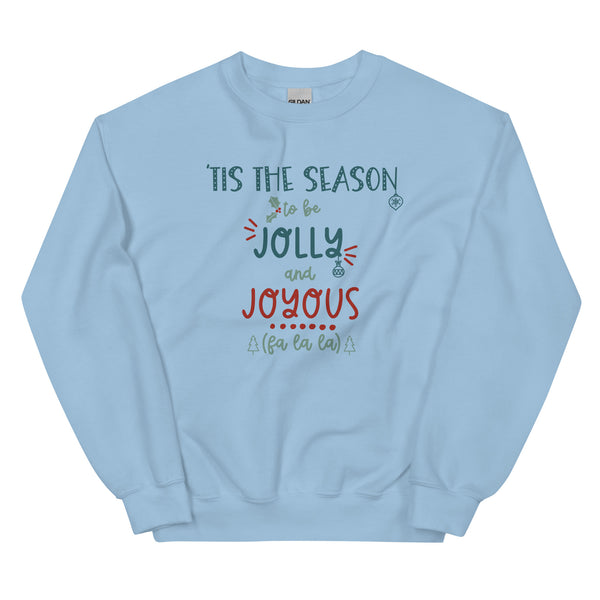 Muppets Christmas Carol Jolly and Joyous Disney Holiday Unisex Sweatshirt