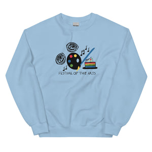 Epcot Mickey Paint Palette Sweatshirt Festival of the Arts Disney Shirt Epcot Sweatshirt