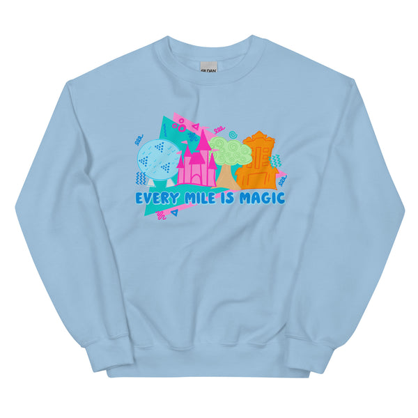 runDisney sweater Every Mile is Magic Disney running Unisex Sweatshirt