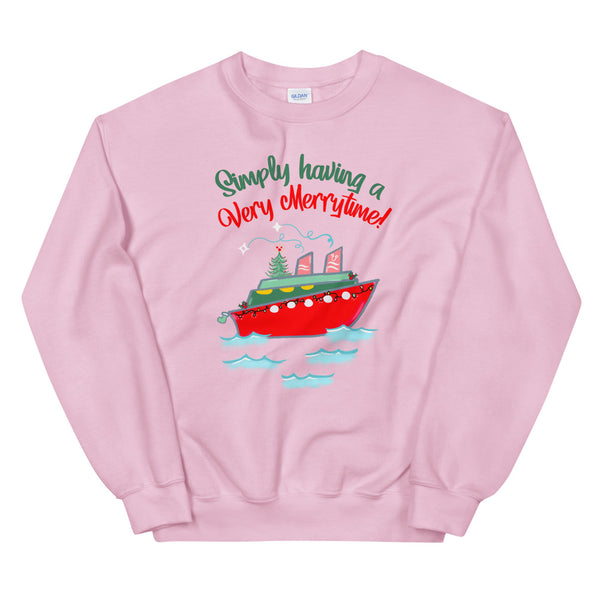Very Merrytime Sweatshirt Disney Cruise DCL Disney Christmas Cruise Unisex Sweatshirt