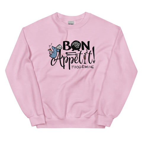 Epcot Bon Appetit Sweatshirt Disney Food and Wine Festival Remy Disney Shirt Epcot Unisex Sweatshirt