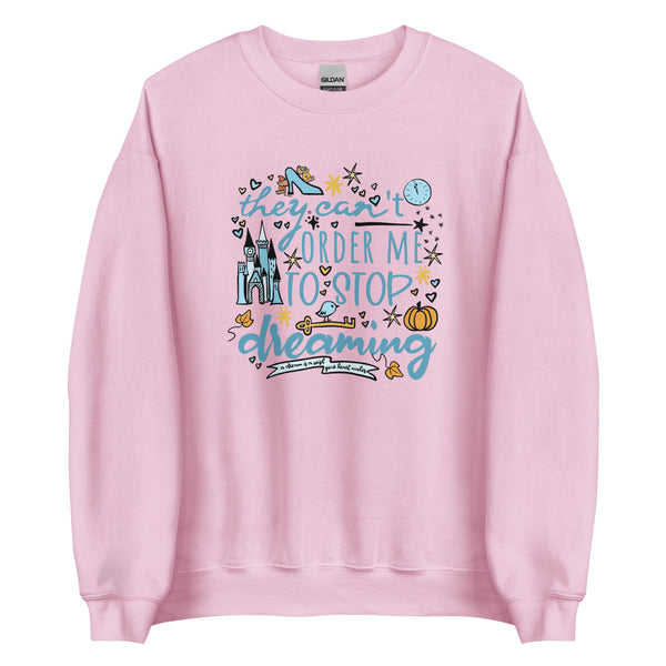 Cinderella Dreaming Sweatshirt Disney Princess Cinderella Unisex Sweatshirt