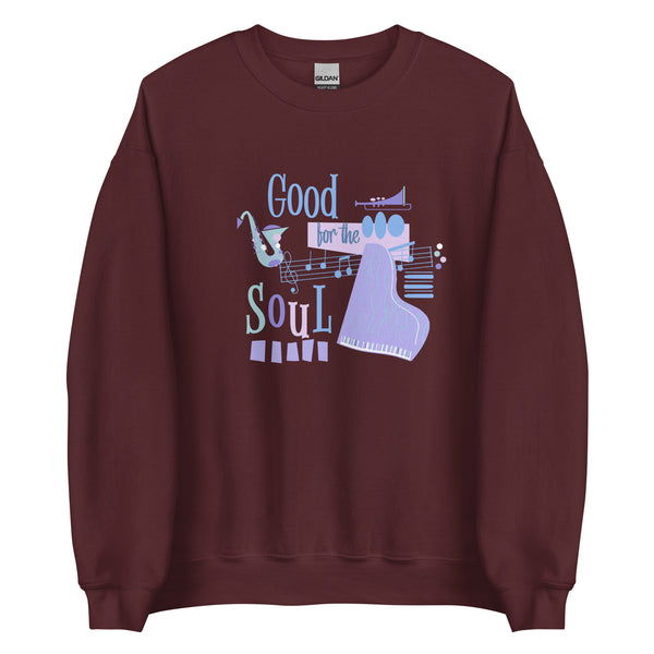 Disney Pixar Soul Good for the Soul Jazz Music Unisex Sweatshirt