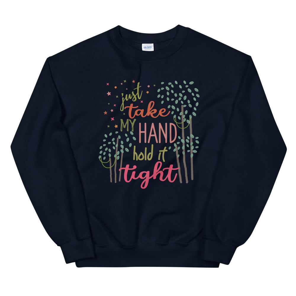Tarzan Sweatshirt Just Take My Hand Hold it Tight Disney Tarzan